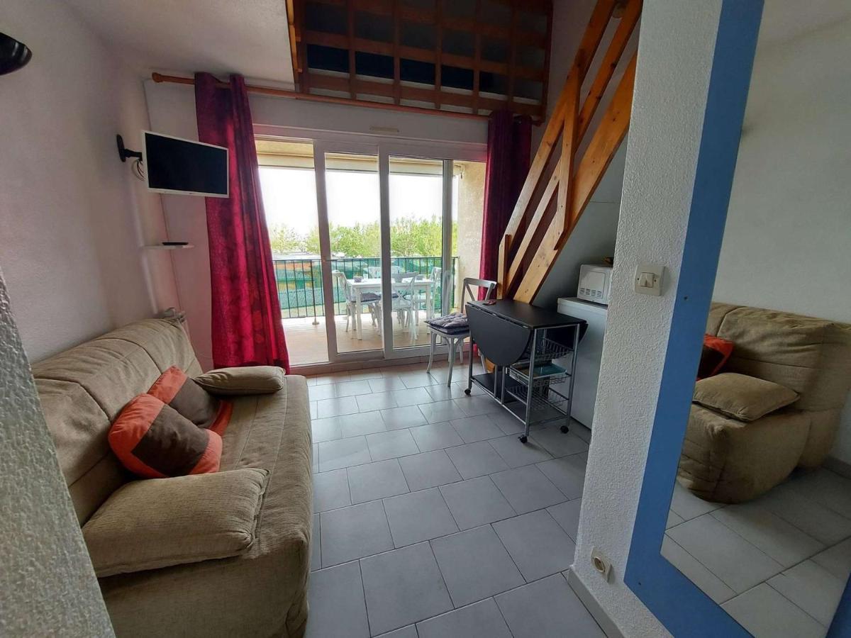 Studio Cabine Mezzanine, 6 Pers, Terrasse Sud, Pres Quai, Parking Prive - Fr-1-326-755 Marseillan  Ngoại thất bức ảnh